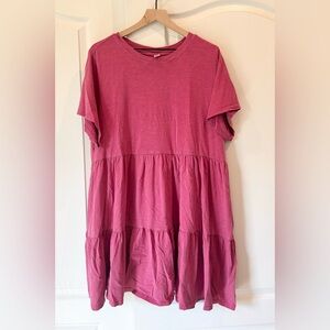 Tiered T-Shirt Dress